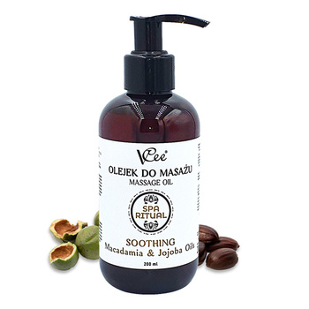 Natürliches veganes Massageöl VCee 200 ml