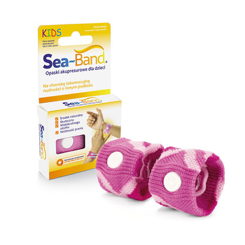 Akupressur-Anti-Übelkeitsbänder für Kinder Sea-Band 2 Stk.  PINK