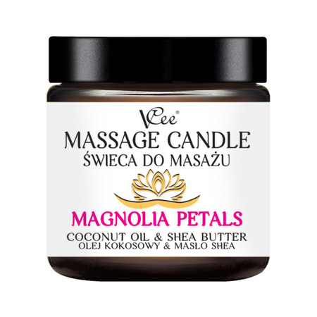 VCee feuchtigkeitsspendende Massagekerze 80g