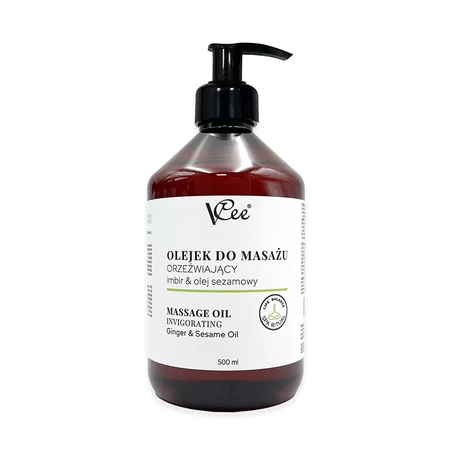 Natürliches veganes Massageöl VCee 500 ml