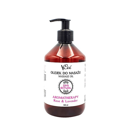 Natürliches veganes Massageöl VCee 500 ml