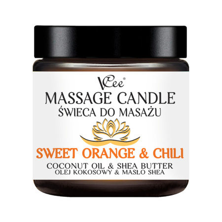 VCee feuchtigkeitsspendende Massagekerze 80g