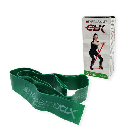 Thera Band CLX Übungs- und Dehnband, 11 Schlaufen, 2 m