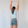 Ein Set mit 5 Power Band Line Sport-Widerstandsbändern für Übungen