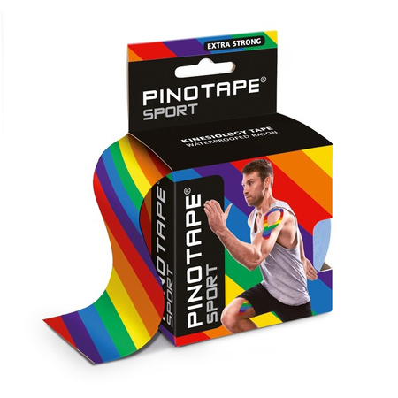 Pino Tape Pro Sport – Tape-Tape-Patches für Kinesiologie-Taping (5 cm x 5 m)