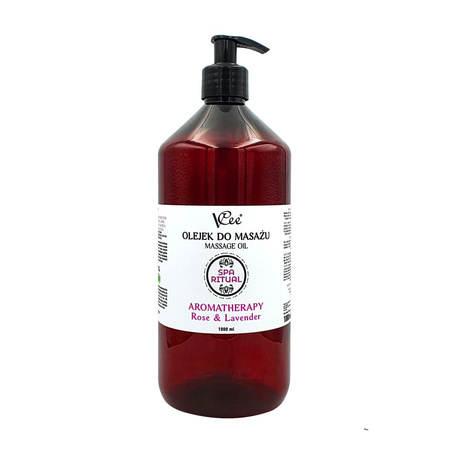 Natürliches veganes Massageöl VCee 1000 ml