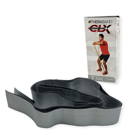 Thera Band CLX Übungs- und Dehnband, 11 Schlaufen, 2 m