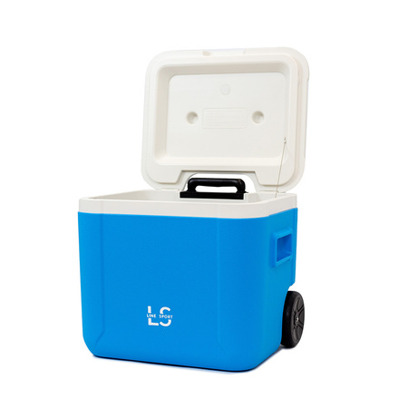 KÜHLBOX 52L AUF 2 ROLLEN ICE BOX PRO SPORT LINE  59 x 49 x 55 cm