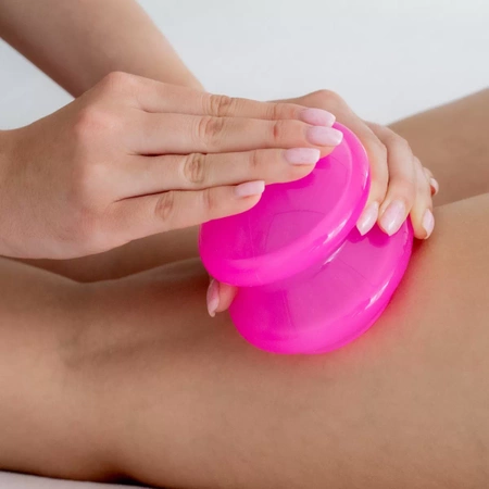Acus Med Chinesische Silikonbecher für die Körpermassage – 4er-Set.