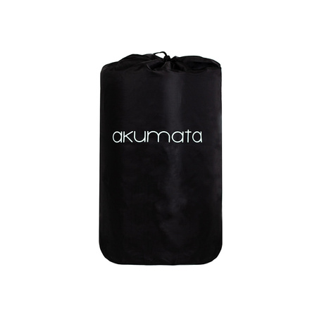 Lange Akumata – Polnische Akupressurmatte mit Kissen – schwarz und weiß