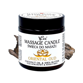 VCee feuchtigkeitsspendende Massagekerze 80g