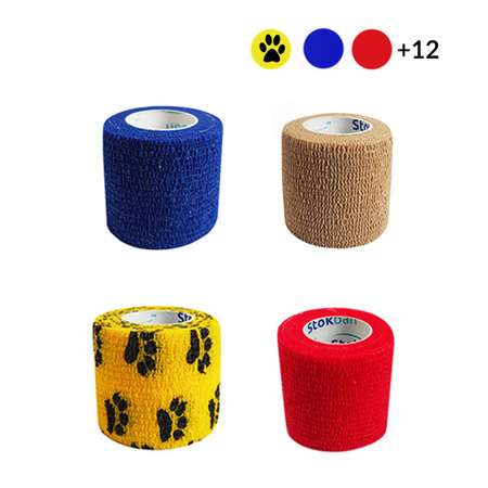 Stokban selbstklebende elastische Binde (5 cm x 4,5 m)