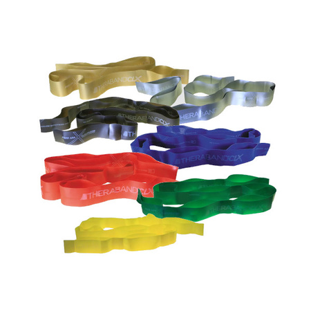 Thera Band CLX Übungs- und Dehnband, 11 Schlaufen, 2 m