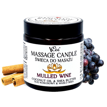 VCee feuchtigkeitsspendende Massagekerze 80g