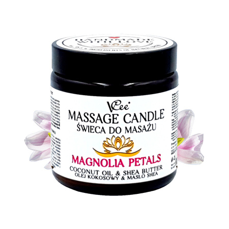 VCee feuchtigkeitsspendende Massagekerze 80g