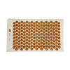 Akupressurmatte mit Kissen Line Sport ECO – Baumwolle natur-gold