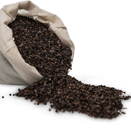 Akumata ECO – Polnische ökologische Akupressurmatte mit Kissen – Schwarz und Türkis