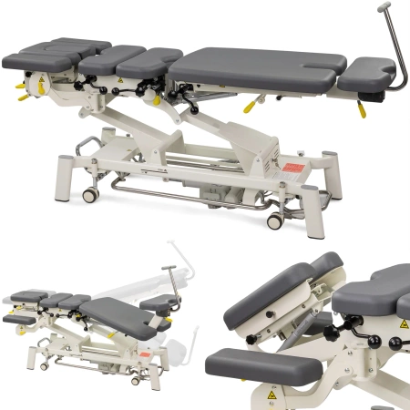 Chiropraktikerliege Elektrisch Therapieliegen Evero Upright Chiro Z7 | Steuerrahmen | 3 Jahre Garantie