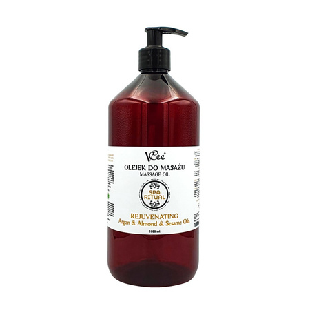 Natürliches veganes Massageöl VCee 1000 ml