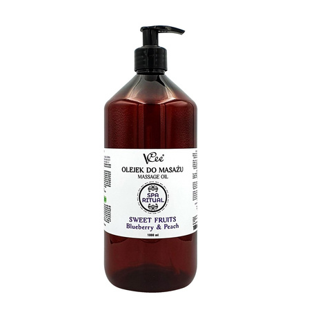 Natürliches veganes Massageöl VCee 1000 ml