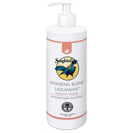 Songbird flüssiges Massagewachs mit Pumpe 500 ml Zitrusfrüchte ZEST