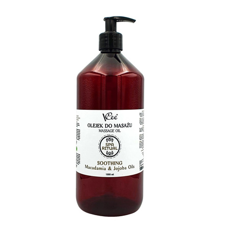 Natürliches veganes Massageöl VCee 1000 ml