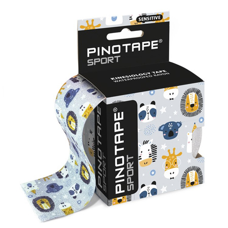 Pino Tape Sensitive – stumpfe Tapes zum Tapen von Gesicht, Hals und Dekolleté (5cm x 5m)