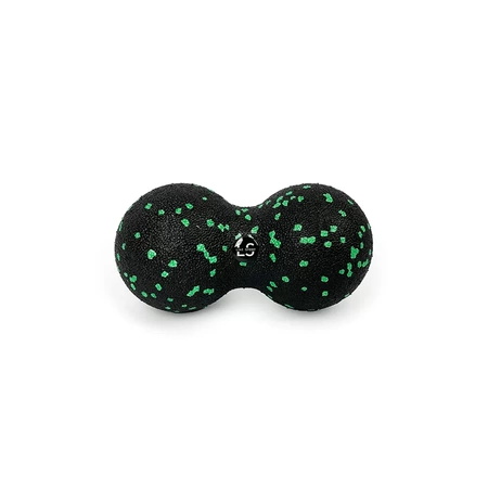 Line Sport Duoball Doppelball zum Massieren und Rollen, 8 cm