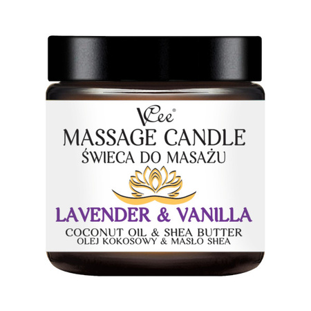 VCee feuchtigkeitsspendende Massagekerze 80g