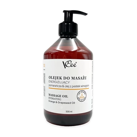 Natürliches veganes Massageöl VCee 500 ml