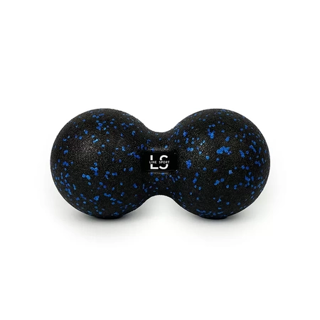 Line Sport Duoball Doppelball zum Massieren und Rollen, 12 cm