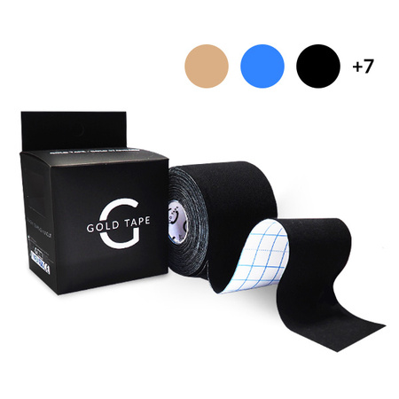 Gold Tape - Bänder für Kinesiologie-Taping (5cm x 5m)