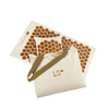 Akupressurmatte mit Kissen Line Sport ECO – Baumwolle natur-gold