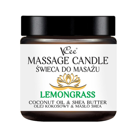 VCee feuchtigkeitsspendende Massagekerze 80g