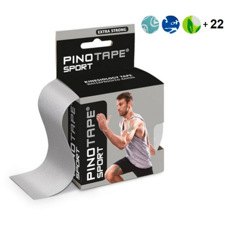 Pino Tape Pro Sport – Tape-Tape-Patches für Kinesiologie-Taping (5 cm x 5 m)